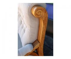 SOLID OAK LOUNGE SUITE