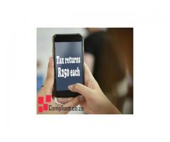 Tax returns R250