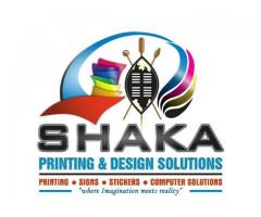 SHAKA PRINTING AND DESIGN SOLUTIONS