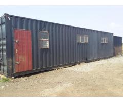 2 x Shipping Containers (3x12m)