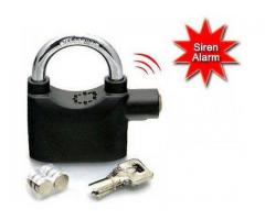 New ALARM SECURITY LOCK  (110db siren) - Alarm Activates when tampered with
