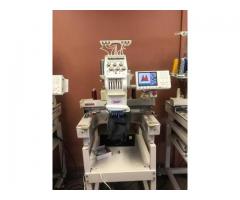 SWF Embroidery Machines (5) Single Heads 15 Needles