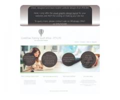 Business Card Design & Website Visual design layout