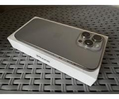 Apple iphone 15 pro max - 512 gb - silver titanium