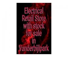 Electrical retail store for sale in Vanderbijlpark