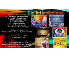 DIGITAL INVITATIONS AND MARKETING