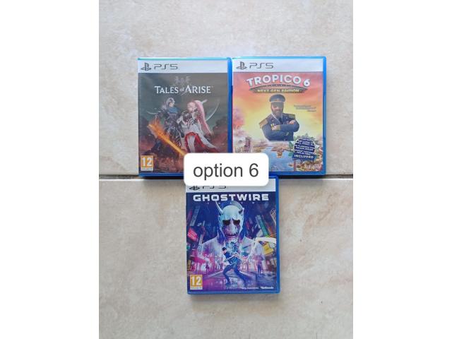 PS5 Games x 3 Piece Combo - 3/4