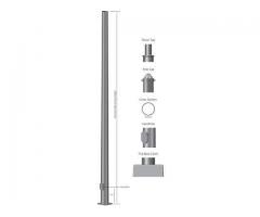 VDX236 galvanized light poles: Merwe General Suppliers
