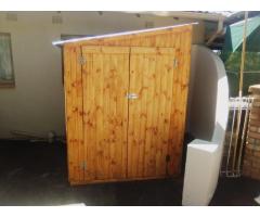 Wendy houses, log cabins and knotty pine, tool sheds, guard huts, custom-made Wendys