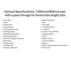 Gweika 1390 100w co2 laser for sale