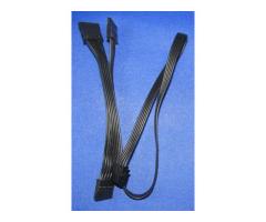 4-Pin IDE Molex to SATA 15-Pin Splitter Hard Drive Power Cable - set of 4