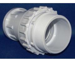 50mm PVC Union - Complete Assembly