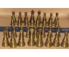 Hand Made Solid Brass Chess Piece Set