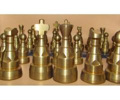 Hand Made Solid Brass Chess Piece Set