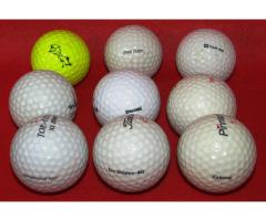 Golf Balls - Assorted x 9