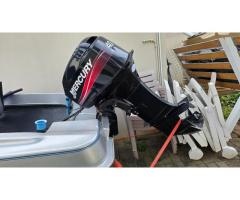 Speedboat with Mercury 40HP Outboard, Fish Finder & Trailer