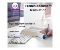 French-English Certified Document Translation Services