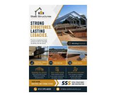 SSS-Steel Structures: Residential, Warehouses, Churches and more!