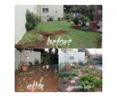 Garden services and landscaping