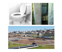 Pit toilet or septic tank smelly or full?
