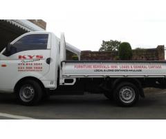 KYS TRANSPORT : FURNITURE REMOVAL- TRUCKS FOR HIRE
