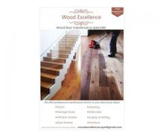 Wood floor maintenance specialist
