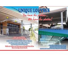 Adjustable Louvre Awnings
