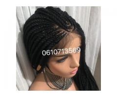 STUNNING LACE FRONTAL BRAID WIGS