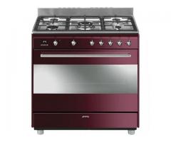 Smeg 90cm Vintage Concert Cooker & Multifunction Oven - SSA91MAP9