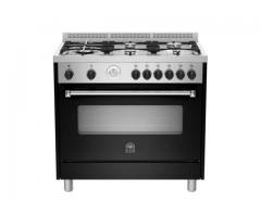 La Germania Americana 90cm Gas/Electric - Black (AMS95C61LBNE)