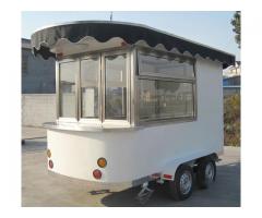 Modern Catering Fast Food Trailer / Mobile Kitchens