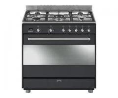 Smeg 90cm Anthracite Concert Full Gas Cooker Oven - SSA91GGA9