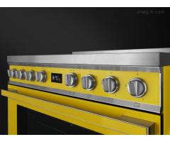 Smeg 90CM Portofino 6 Burner Gas / Electric Stove - CPF9GMYW