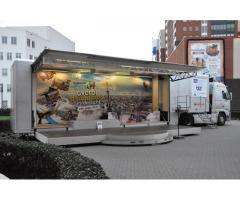 Mobile Road show stage outdoor  Truck 2019