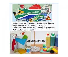 Home and Industrial Cleaning Materials