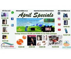 Needsbay : April Specials
