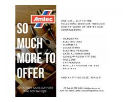 Amlec - So Much More to Offer | Electrical Contractors | Plumbing