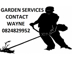 Garden services - supervised team at all times - EL