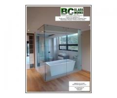 Frameless Glass Balustrades, Showers, Partition, Wine Cellar and Mirrors