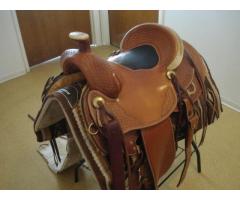 Experience Leather Western Saddle and Outback Riding Coat