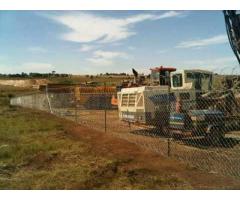 Razor/barbwire fencing installation