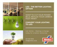 Retrofit to LED - The better lighting option