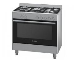 Bosch - 90cm Gas Cooker Silver - Model: HSG734357Z