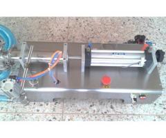 Semi automatic liquid piston filling machine