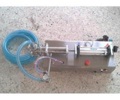 Semi automatic liquid piston filling machine