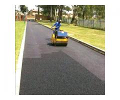 Tar Surfacing and Brick Paving