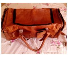 leather weekend bags