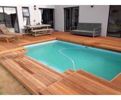 Pool decks and cladding