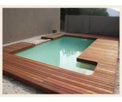 Pool decks and cladding