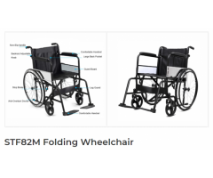 STF82M Folding Wheelchair | Montel Medical Suppliers